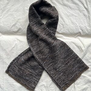 Brown Knit Scarf